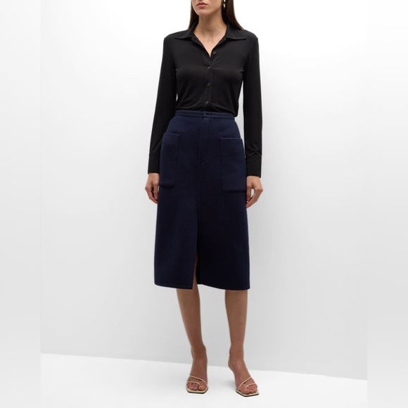 Vince Long-Sleeve Slim Button-Front Shirt - Picture 2 of 15